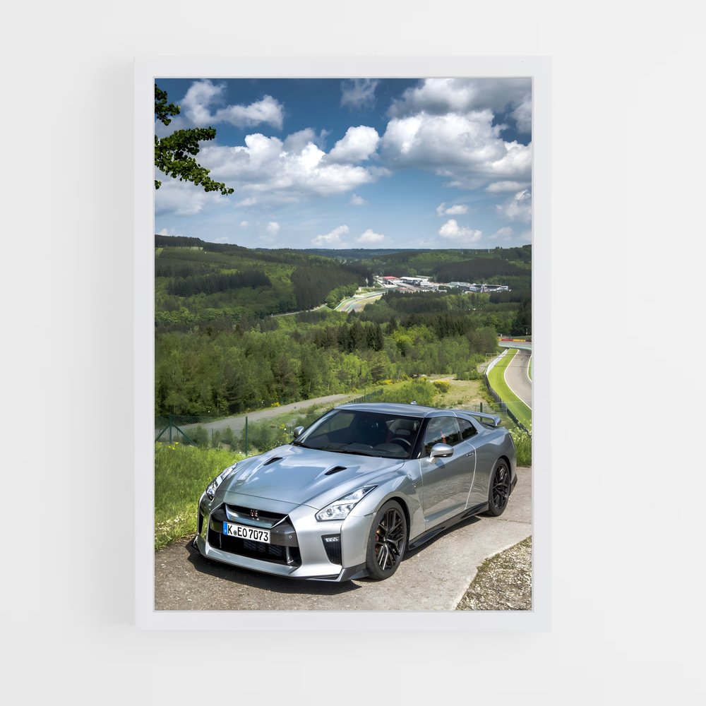 Poster Gt-r track edition impressionnant – affiche Nissan (vue 3)